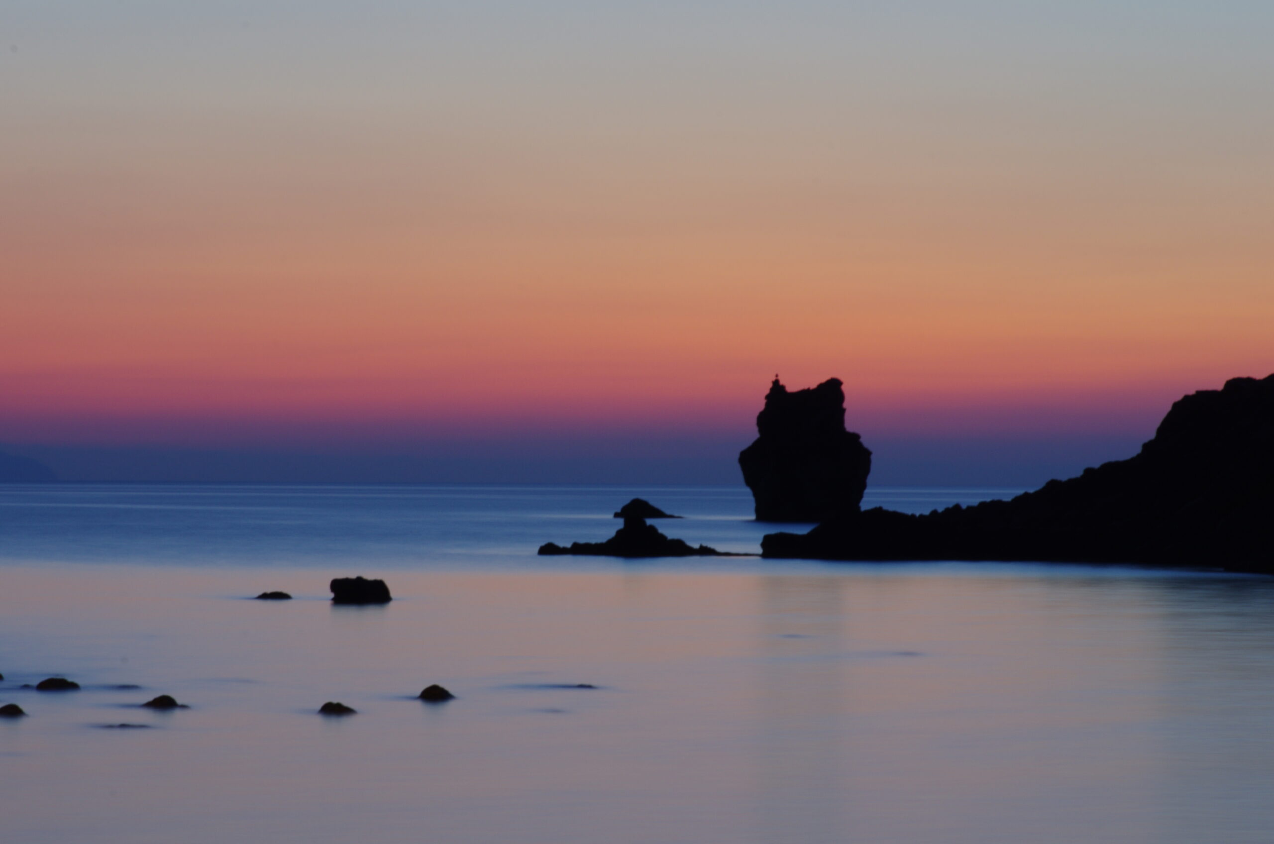 il mare, sabbie nere