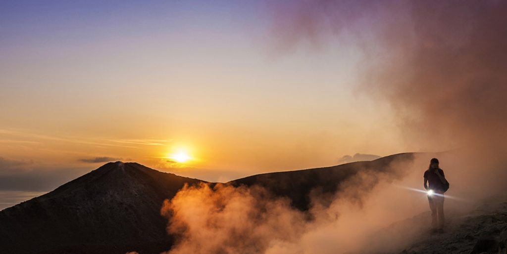 Trekking a Vulcano